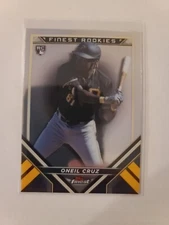 2022 Topps Finest Rookie Design Variation ONeil Cruz #FRD-OC Pittsburgh Pirates
