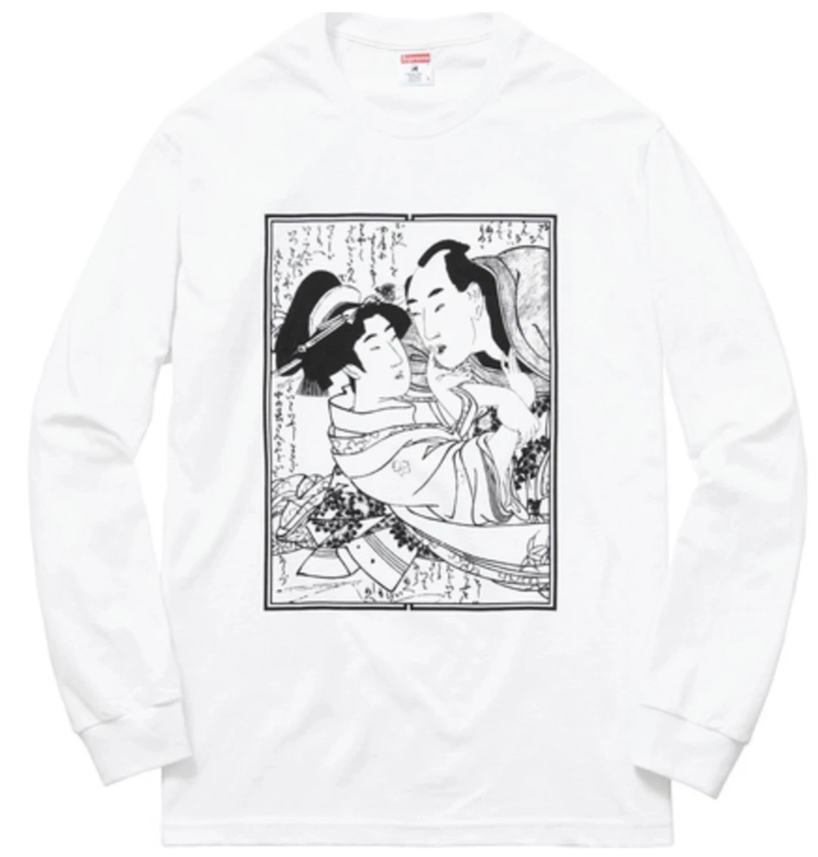 Supreme X Sasquatch Fabrix Long Sleeve Shirt, Full Frontal , Size L,