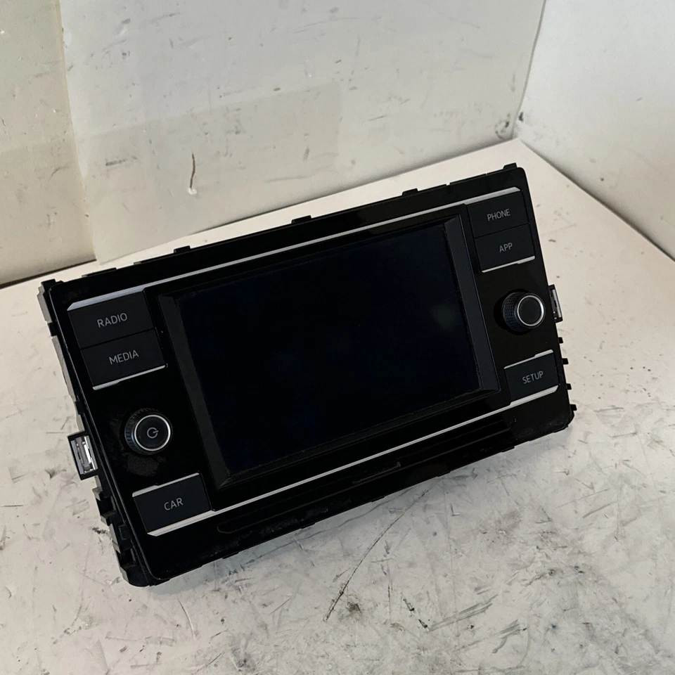2019 VOLKSWAGEN JETTA MULTIMEDIA PLAYER RADIO STEREO OEM 17A035868 - Image 3 of 4