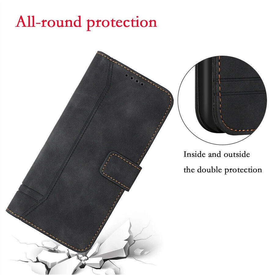 Skin PU Leather Wallet Phone Case For OnePlus 13 12 11 9 10 ACE 5 N30 N20 Nord 4 - Image 4 of 4