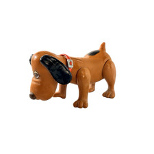 Vintage 1984 Tonka Pound Puppies Poseable Brown Black Figure