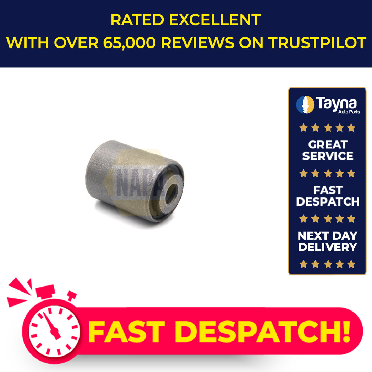 Wishbone / Control / Trailing Arm Bush fits VOLVO S60 Mk2 10 to 18 Mounting NAPA