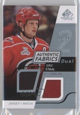 2008 SP Game Used Edition Platinum Jersey 2/25 Eric Staal #AF-ES Dual Patch 0x1