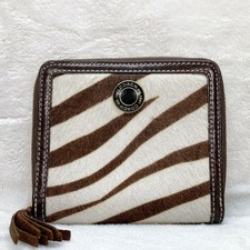 Coach Wallet Leopard Ponyhair Zebra Rare
