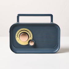 Portable Radio Navy/Brass - Hearth  Hand with Magnolia