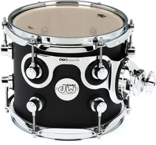 DW Design Series Rack Tom - 7-inch x 8-inch - Satin Black