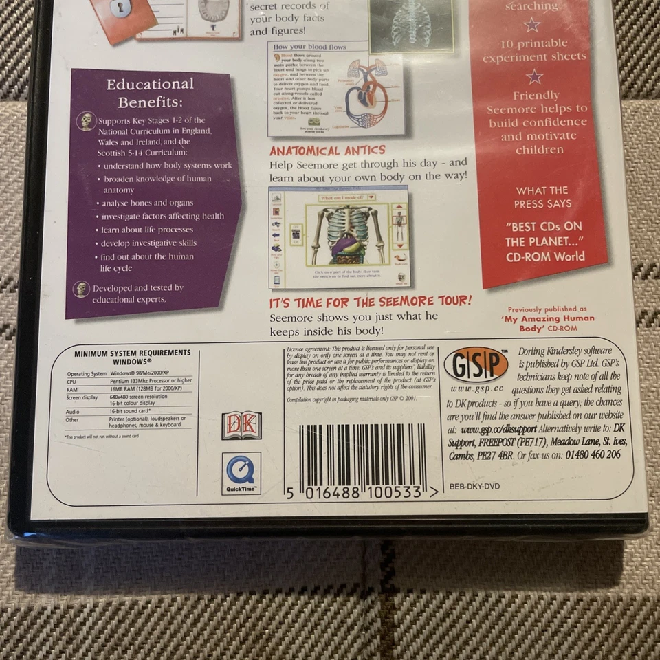 Become a Human Body Explorer ; Windows 98,Me,2000,XP CD-Rom - Image 3 of 4