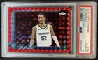 2025-26 Topps Chrome Ja Morant Geometric Red Refractor #/5 Grizzlies PSA 10 (A)