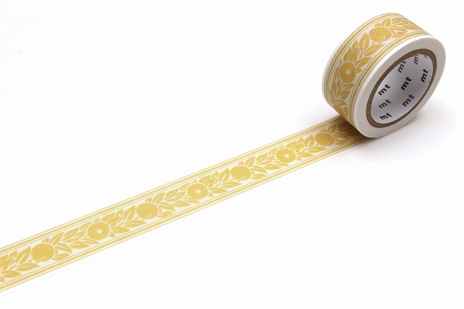 Mt Morris - Co Orange Border Washi Masking Tape 20mm x 7m - 1 roll 1890₽
