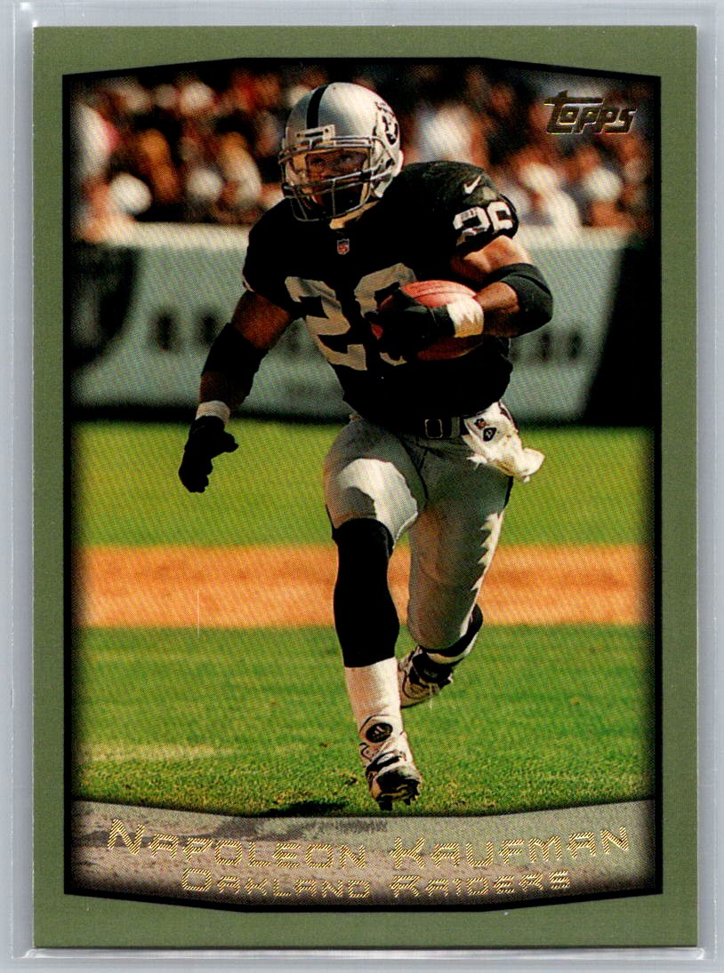 Napoleon Kaufman 1999 Topps Oakland Raiders #212