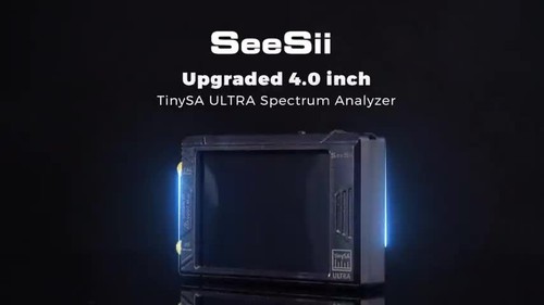 100k-5.4GHz RF Signal Generator TinySA Ultra+ ZS406 Spectrum Analyzer 4 ...