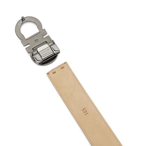 Salvatore Ferragamo Gancini Men’s Reversible Belt 670479 0783692 137985230 - Picture 6 of 12