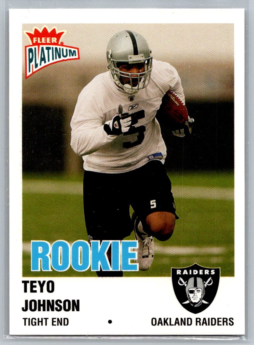 2003 Fleer Platinum  Teyo Johnson 259 274/750
