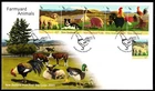 New Zealand 2005 Farm Animals First Day Cover FDC SC 1991-1996