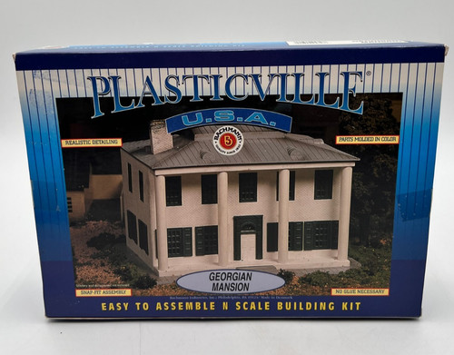 Kit de construcción de mansión georgiana Bachmann Plasticville EE. UU. escala N 45858 nuevo en caja | Zustand: New