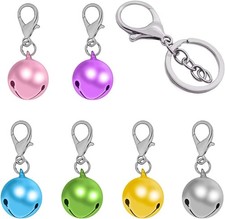 Pet Bells Dog Cat Collar 6 pack,Charm Pet Pendant Accessories with1 Pack