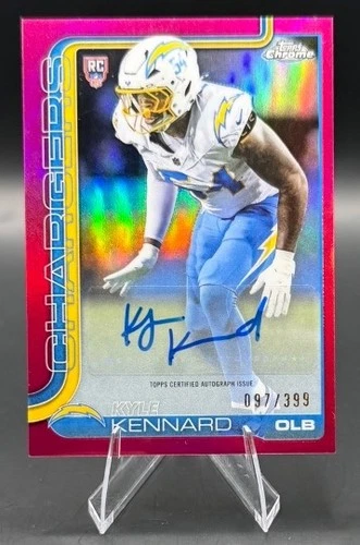 2025 Topps Chrome Kyle Kennard Pink Refractor (RAW)