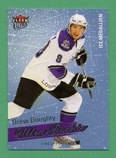 Drew Doughty 2008-09 Fleer Ultra Ice Medallion /100 Rookie Card #259