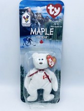 TY McDonald's Teenie Beanie Babies Maple The Bear Vintage 1999 Collection