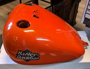 Harley-Davidson  OEM Fuel Tank - Orange