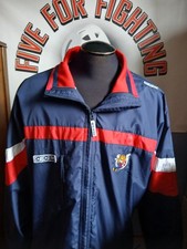 BARRIE COLTS VINTAGE PLAYER WORN CCM JACKET OHL CHL