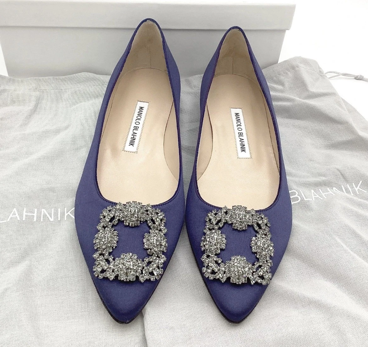 Manolo Blahnik Flats and Oxfords for Women for sale - eBay
