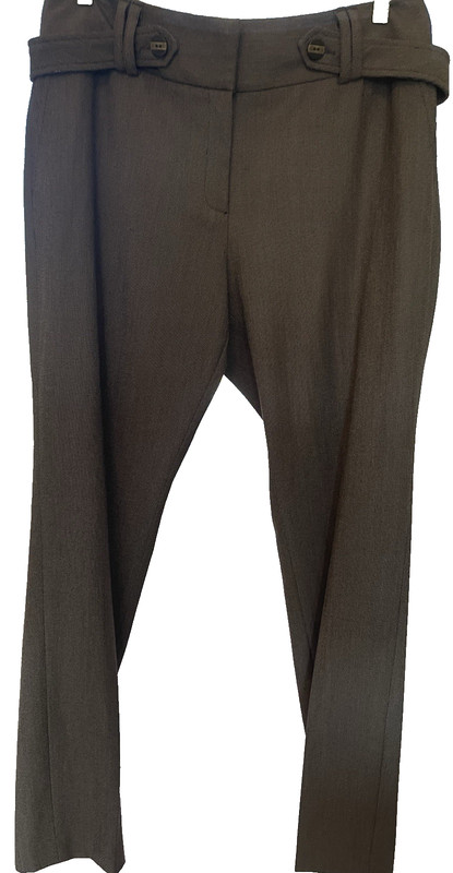 APT 9 Maxwell Fit  -   Women's Brown Tweed Pants - Size 16 NWT - Very Classic