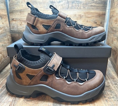 ECCO Men's Offroad Explorer Two Strap Rugged Sport Hiking Shoes NIB - 11-11.5