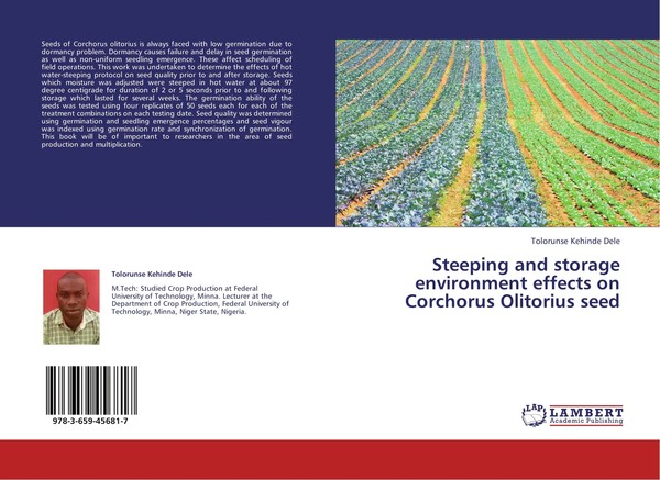 Tolorunse Kehinde Dele | Steeping And Storage Environment Effects On...-image