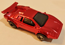 Tyco 440-X2 Lamborghini RED CHOME HO Scale Slot Car New 