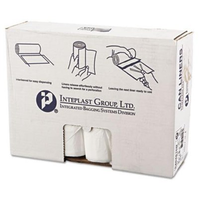 Integrated Bagging Systems S404816N HDPE Can Liners 40''x48'' Clear 250ct