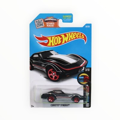 Hot Wheels Corvette Stingray 58/250 - Black - 2016 Mainline A
