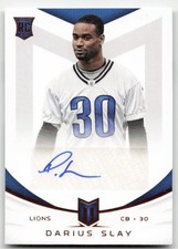 2013 Panini Momentum #122 Darius Slay Rookie Signatures #/599