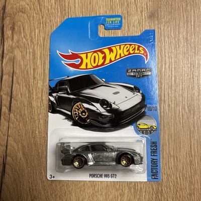 Hot Wheels 2017 - Walmart Exclusive - Porsche 993 GT2 Zamac - only USA #1