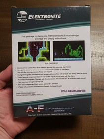 A-F Anthropomorphic Froce for Intellivision CIB Elektronite