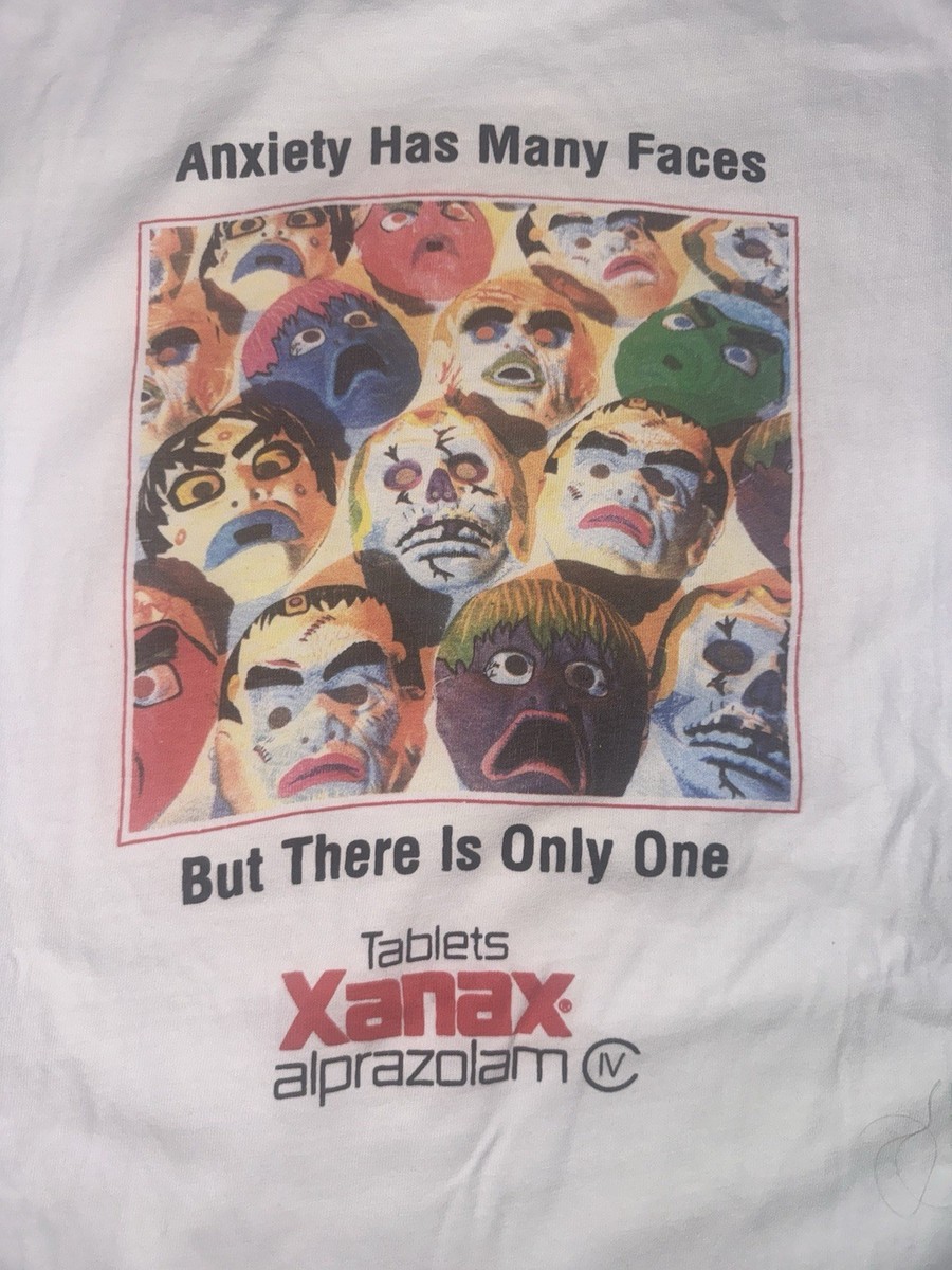 Xanax Has Many Faces Gris Sweat À Capuche Sweat-Shirt Jersey Unisexe Homme Femme Grey Unisex Hoodie