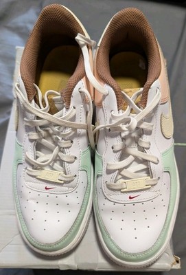 Nike Air Force 1 Low LV8  Ice Cream  GS Sneakers DX3727-100- SZ 6 Y- 7.5 W
