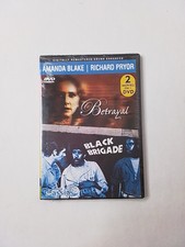 Betrayal 1974 / Black Brigade 1970 DVD New Billy Dee Williams Richard Pryor