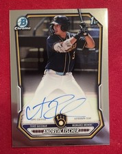 2026 Bowman Chrome Andrew Fischer CPA-AF Chrome Prospects 1st Auto Autograph