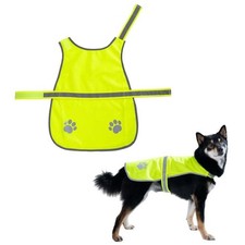 Pet Reflective Vest High Visibility Dog Jacket Pet Hi Vis Coat Pet Safety Vest
