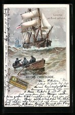 Künstler-Lithographie Willy Stoewer: Sprengel´s Deutsche Reichs-Chocolade, Loot 