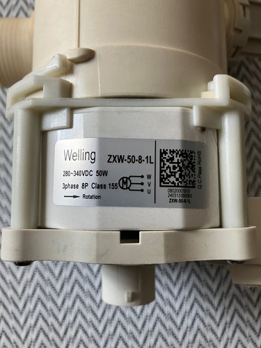 Umwälzmotor - Zxw-50-8-1l umwälzpumpe inkl. heizung. Brandt UVA 11001012000351