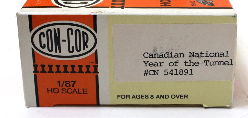 Con-Cor HO 40' SD Box Car Kit CN 514891 Year of the Tunnel NIB 191 - Image 2 of 3