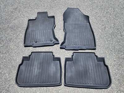 2019-2024 Subaru Forester All Weather Floor Liner Mats Black OEM SET OF 4