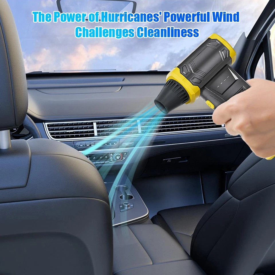 130000RPM Turbo Blower Violent Turbo Fan Jet Fan Brushless Motor Rechargeable - Image 4 of 4