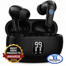 2026 Wireless Bluetooth 5.4 Earbuds Headphones For iPhone Samsung Galaxy Android