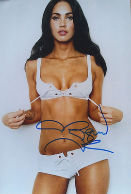 Megan Fox  orig. Autogramm 20x30 SEXY