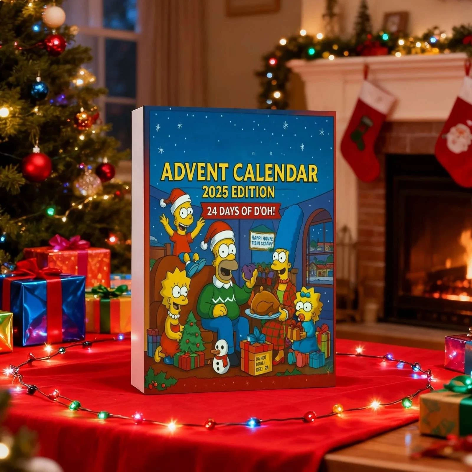 The Simpsons Cartoon Movie Advent Calendar