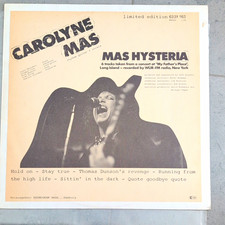 Carolyne Mas Mas Hysteria LP Schallplatte Vin...