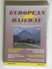 EUROPEAN RAILWAY Issue 24 Spring 2007 DVD - Lineside Productions